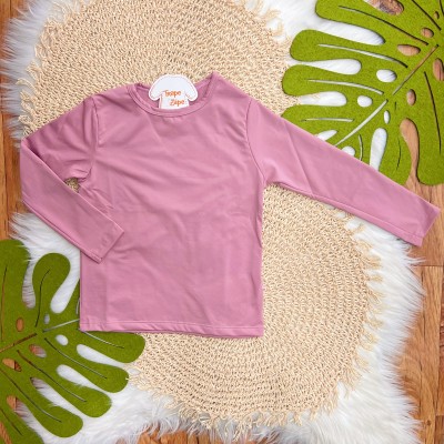 Camiseta Térmica Manga Longa - Rose